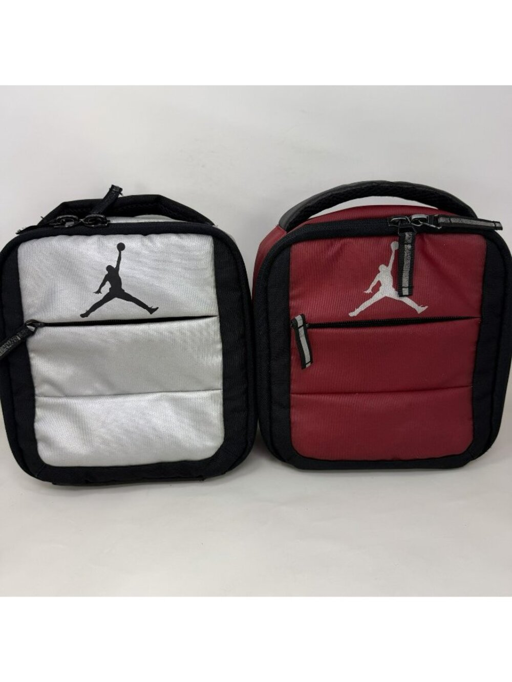 Nike Air Jordan Jumpman Insulated Lunch Bags Red Silver